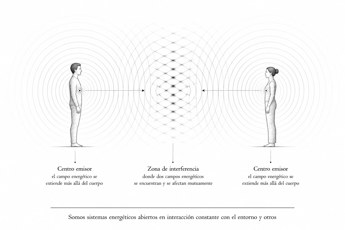 Lámina de anatomía energética del material SEVITAL