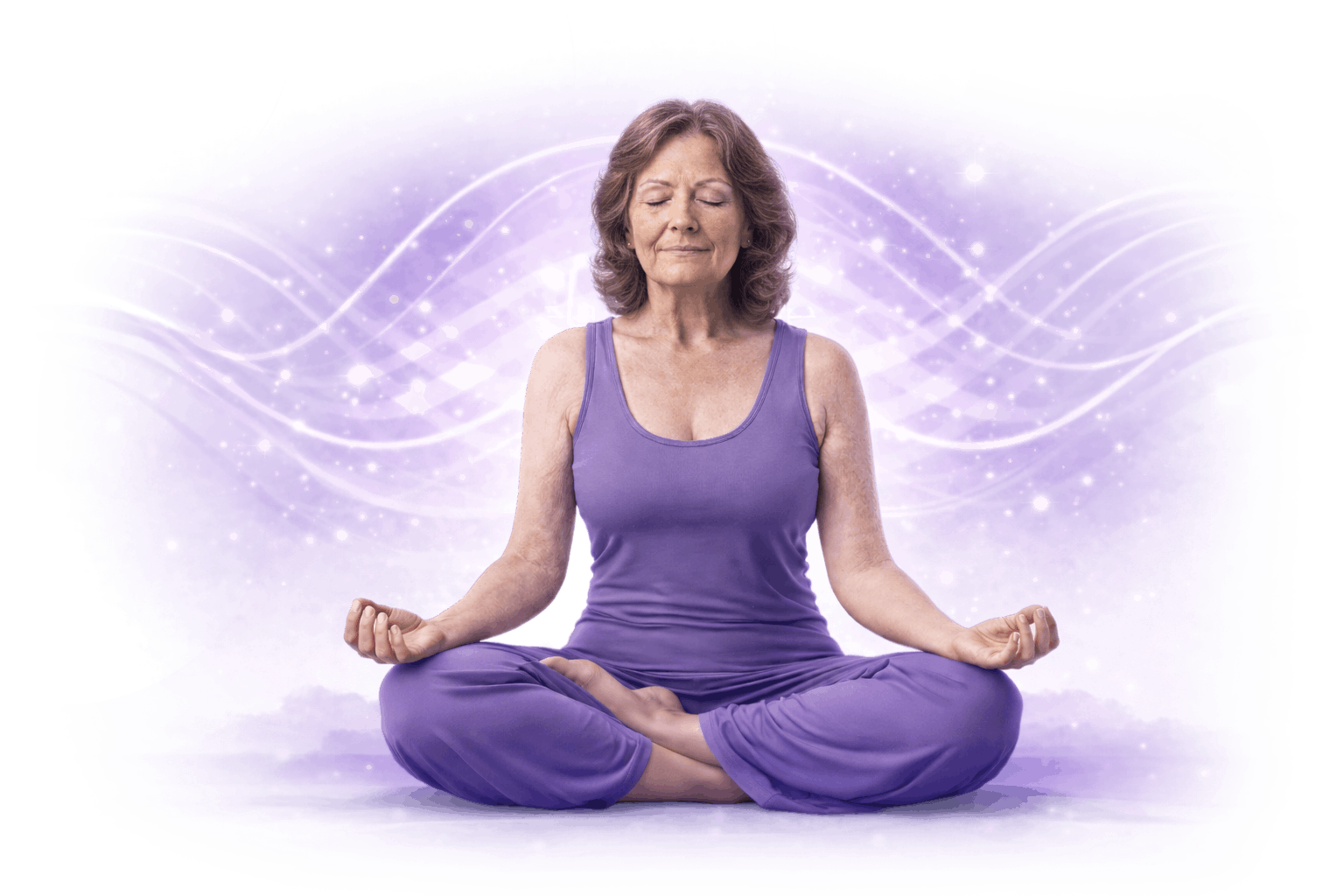 mujer meditando seccion problemas vieja